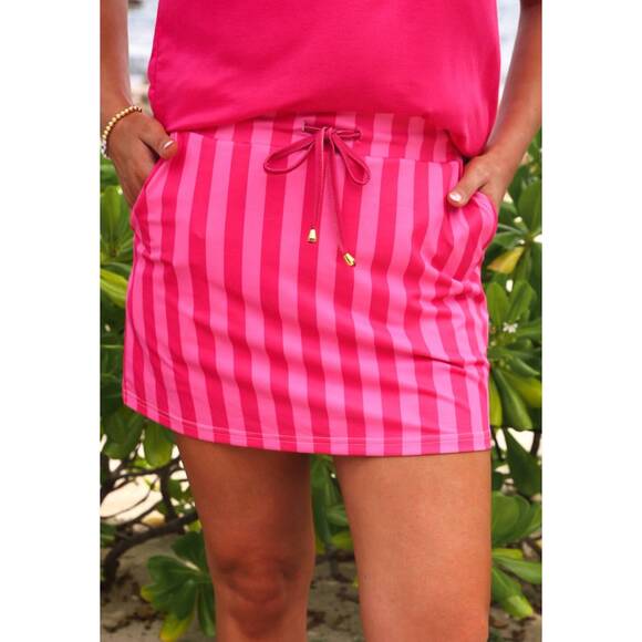 JESS LEA Pants - NEW JESS LEA stripes everyday skort in pink